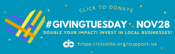 give to CIC on #GivingTuesday, Nov 28, 2023